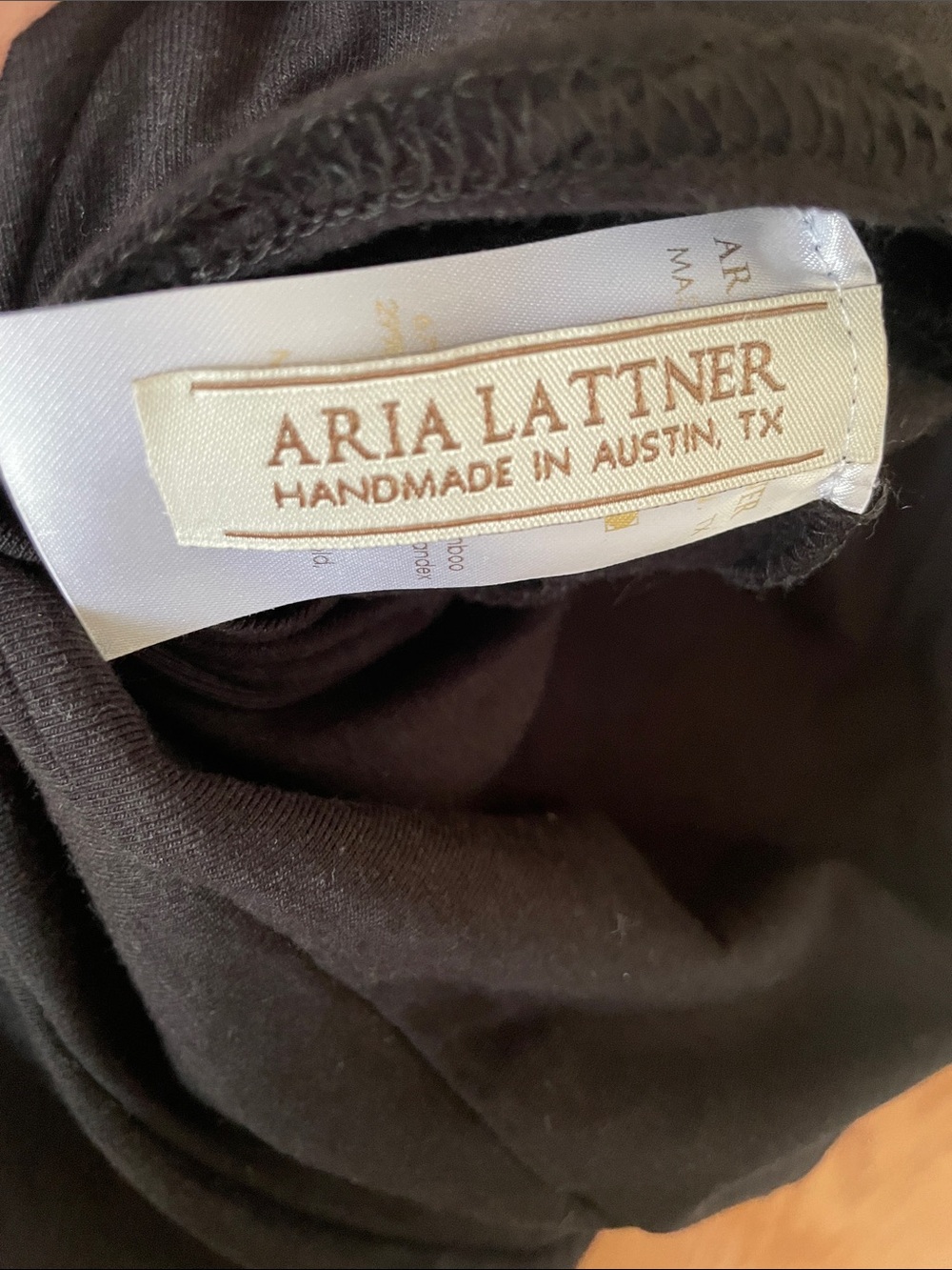 Aria Black Halter Wide-Leg Jumpsuit - Picture 7 of 8